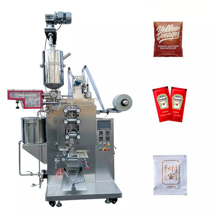 Beutelverpackungsmaschine für flüssige Paste